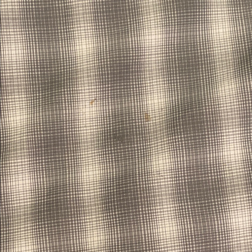 Billabong Gray Gingham Plaid Long Sleeve Button Down Casual Shirt XL - Picture 10 of 11